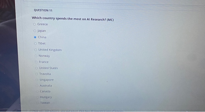 QUESTION 1 What are machine learning algorithms