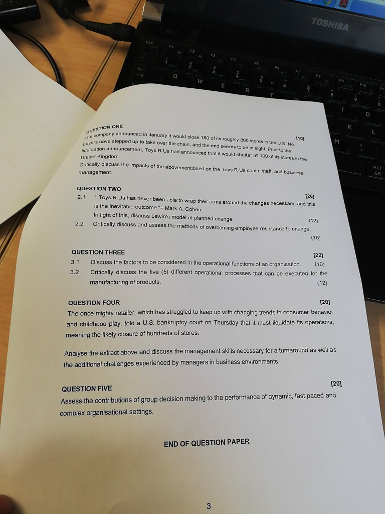 READ THE ARTICLE BELOW AND ANSWER THE QUESTIONS