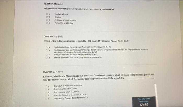 Question 27 (1 point) Where a joint health and