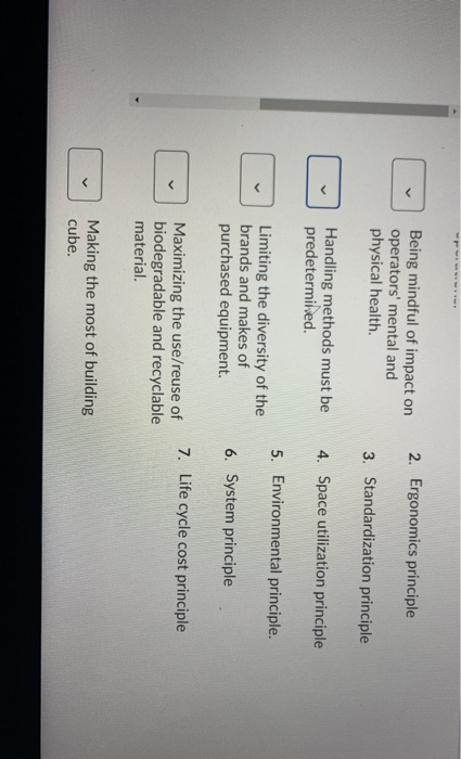 Question 3 (15 points) Associate each statement