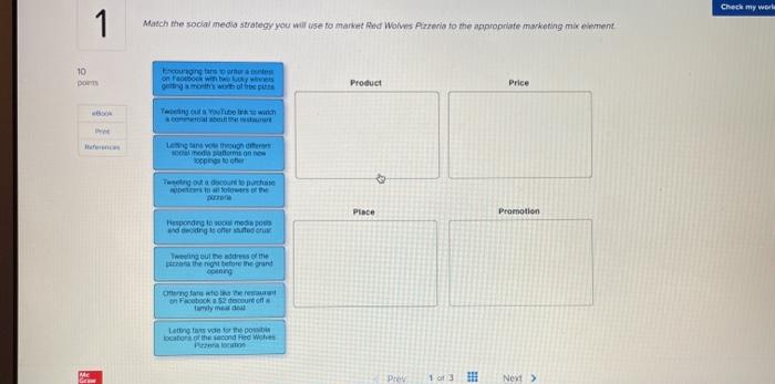 Check my world 1 1 Match the social media