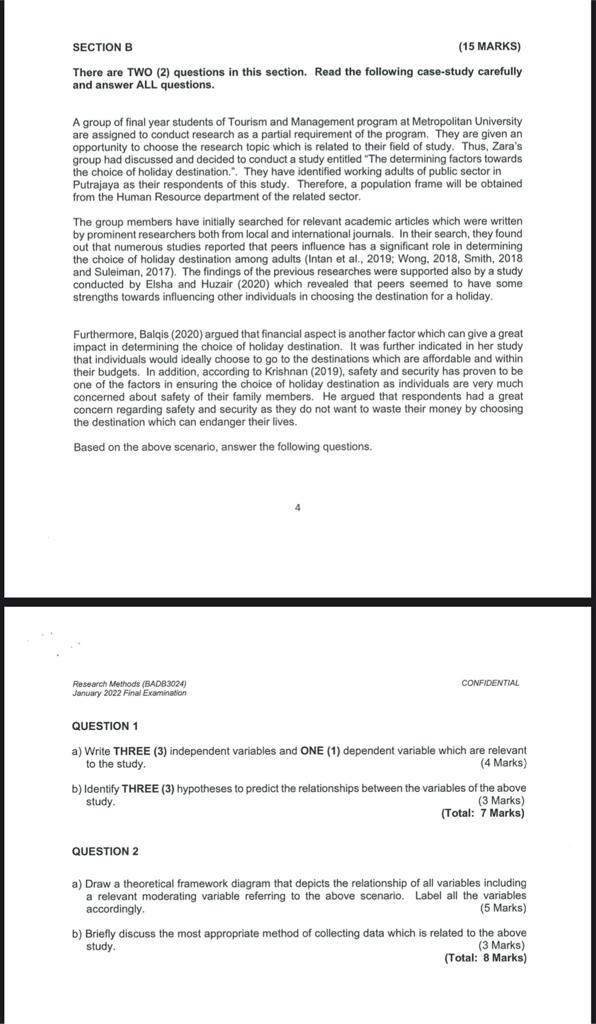 THIS IS A CASE STUDY QUESTION. PLEASE ANSWER IT.