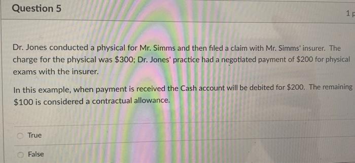 healthcare Administration choose the correct