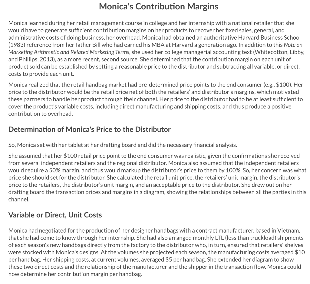 Should Monica propose the Grand*Mart deal as