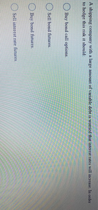 A shipping company with a large amount of