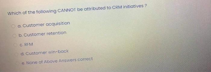 Which of the following CANNOT be attributed to