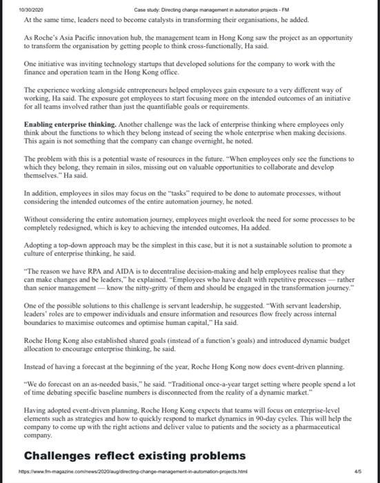 Can someone help me to answer this case study.