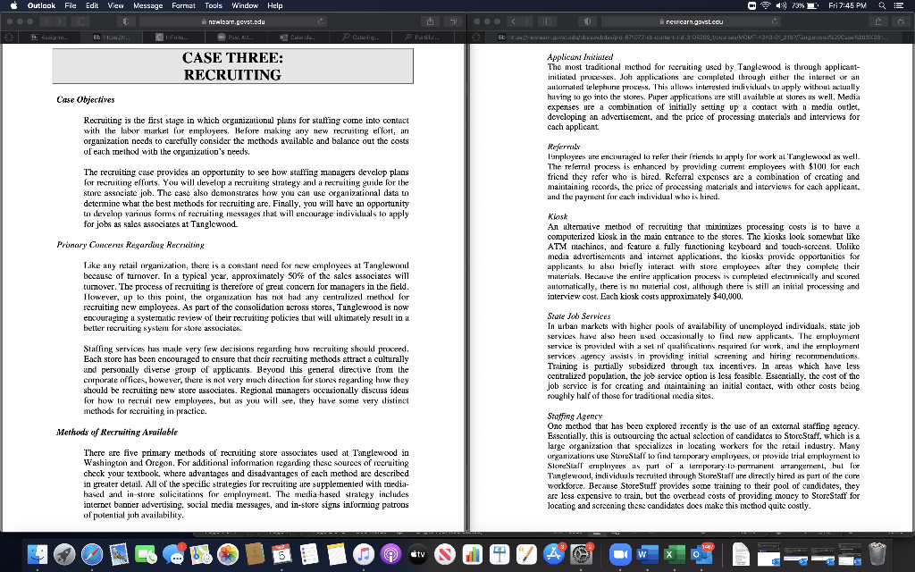 Evaluate the job and organizational