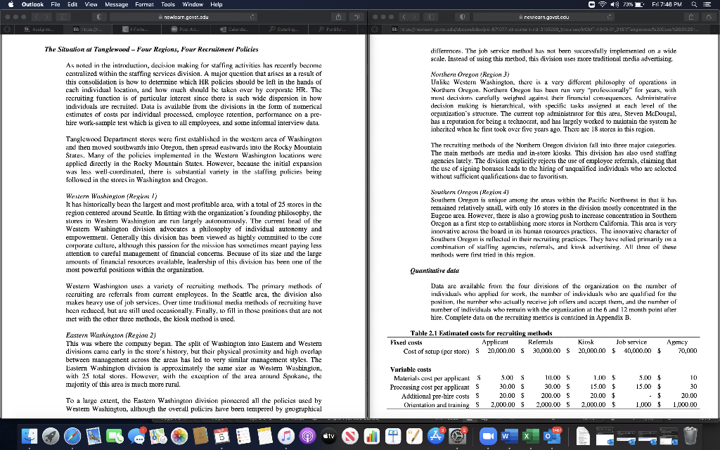 Evaluate the job and organizational