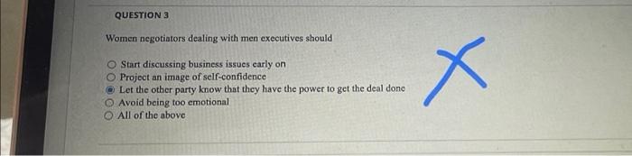 Question Completion Status QUESTION 1 All of the