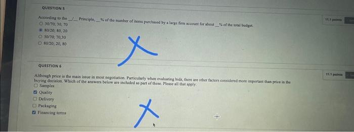 Question Completion Status QUESTION 1 All of the