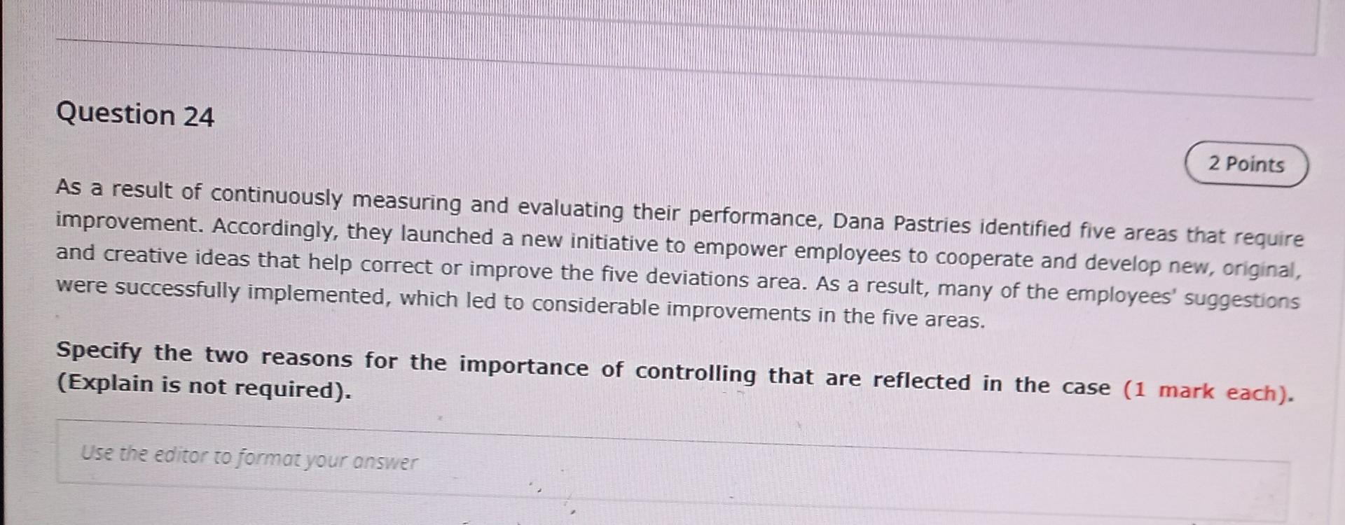 q24 plz ,write short answer , must be short