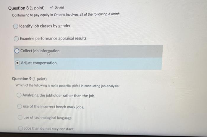 question 10 (1 point) The total payroll budget