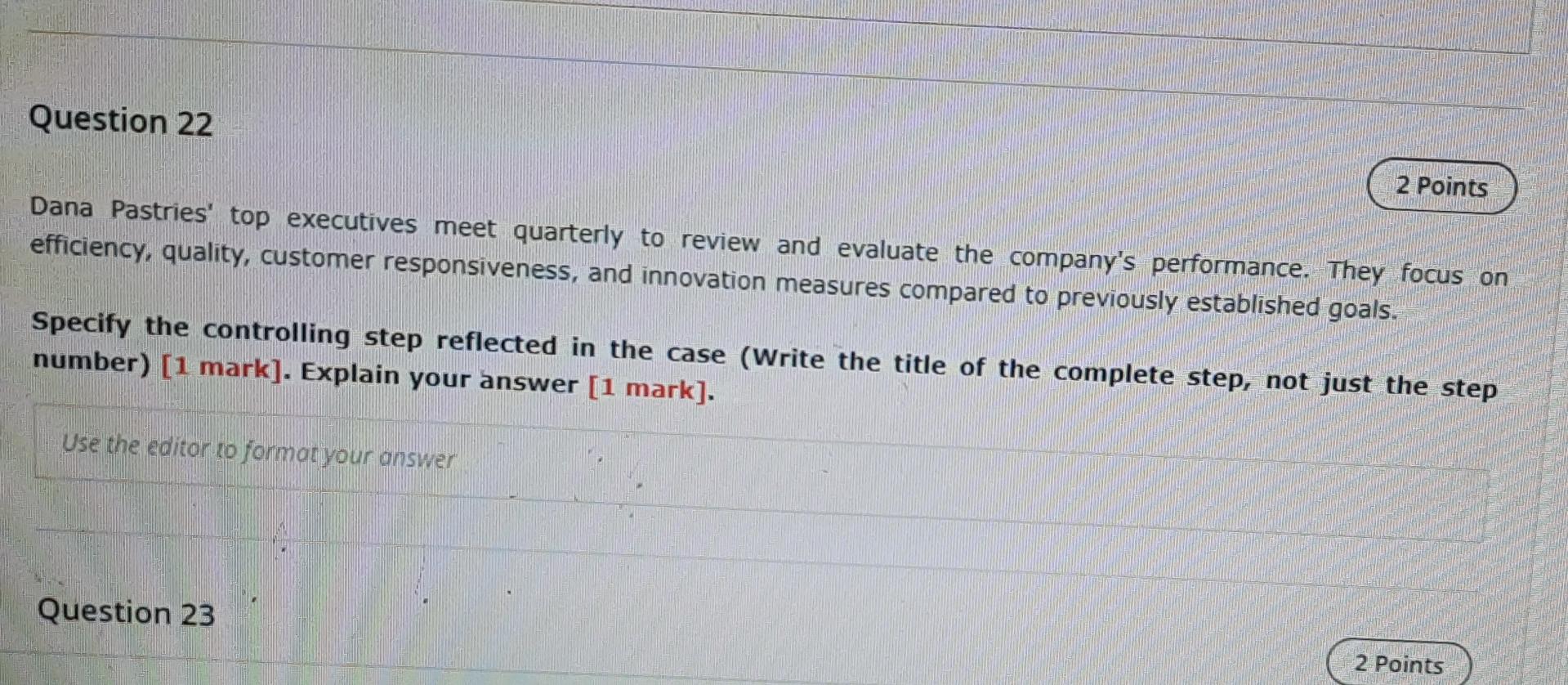 q22 plz ,write short answer , must be short