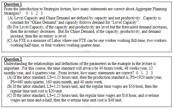 Question 1. From the Introduction to Strategies
