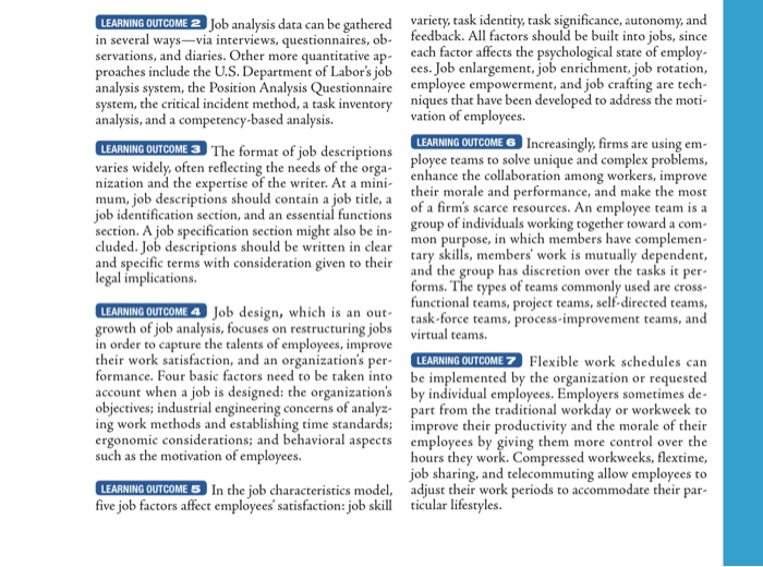 Can you summarize Chapter 4 of Managing Human