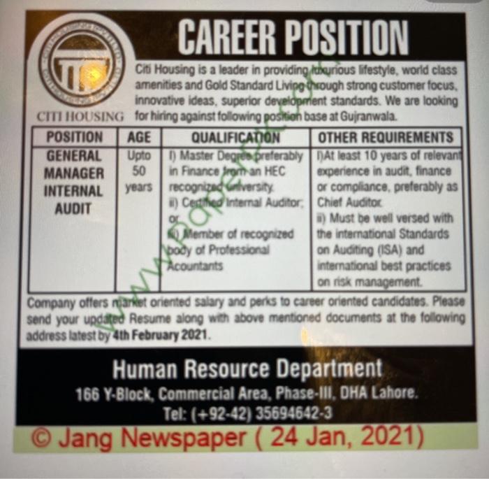 For the attached two ads for job positions,