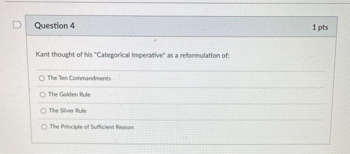 Question 2 1 pts Hume thought that, since belief