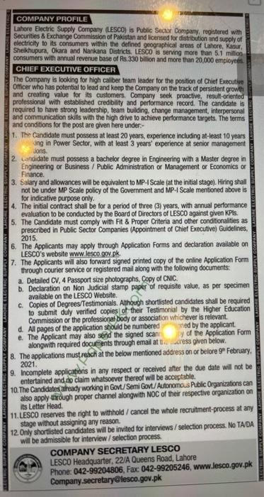 For the attached two ads for job positions,