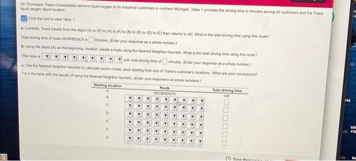 thank you! On Thursdays, Trans Consolidated