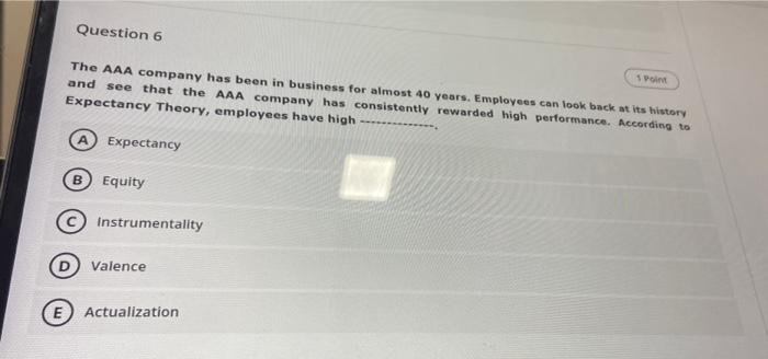 Question 5 The formal system of tasks and