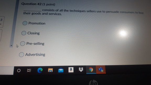 Question 33 (1 point) The has transformed the