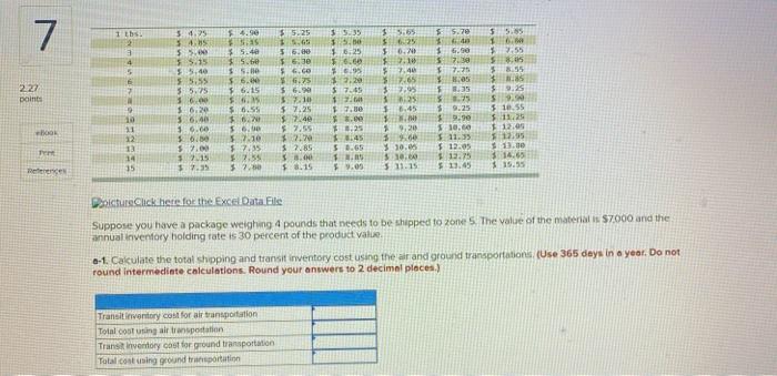 answer all questions Problem 11-8 (Algo) points