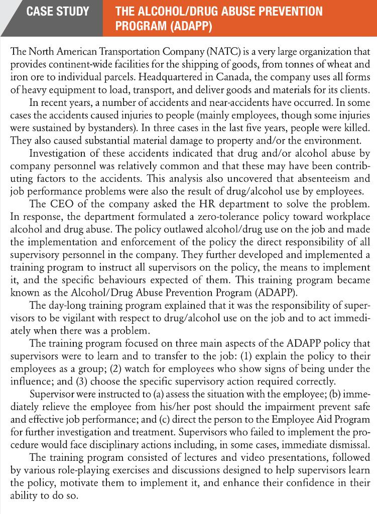 Answer case questions 1.What measures should be