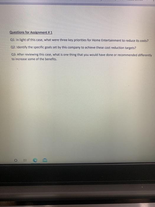 Read the case study and answer the questions.