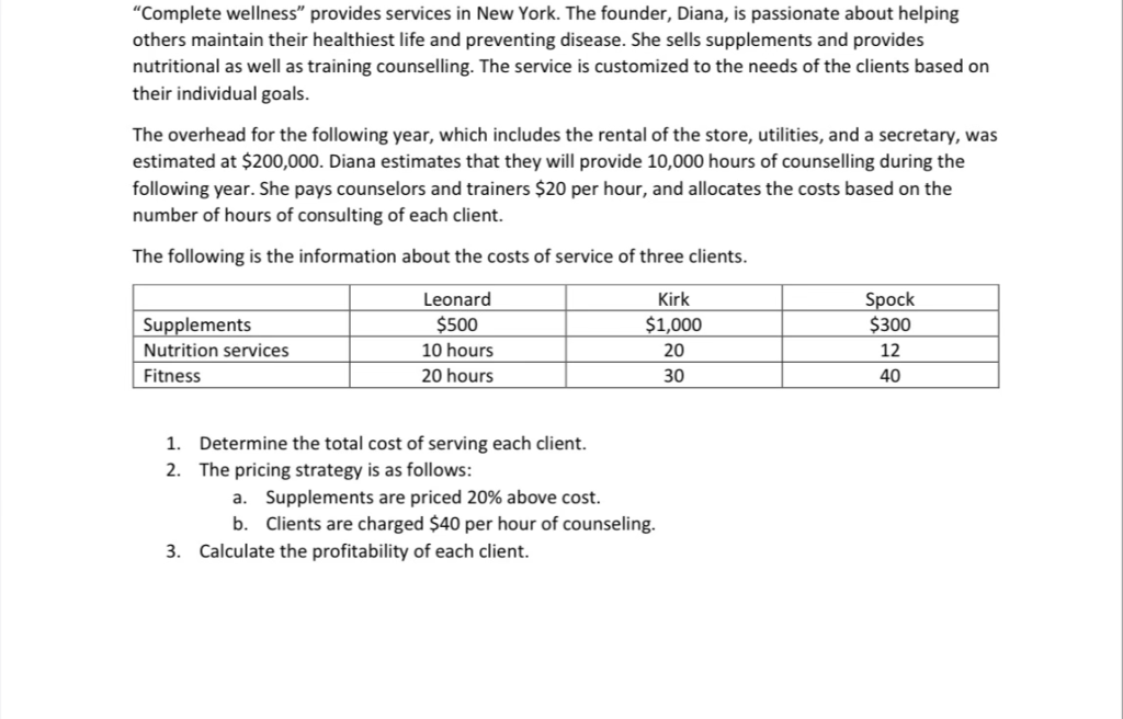 a. Compute: 1. Direct materials. 2. Direct labor.