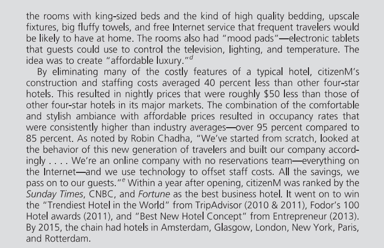 Discuss the statement with focus on the way in