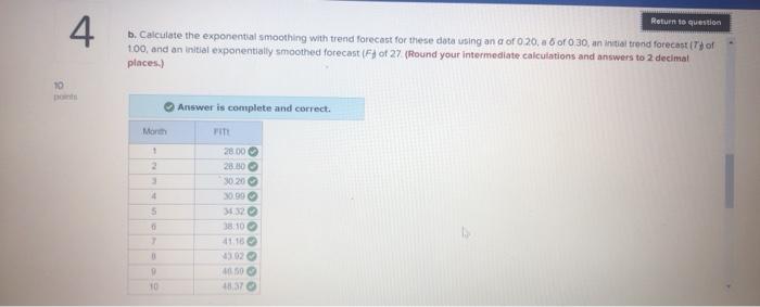 I need help finding both mean absolute