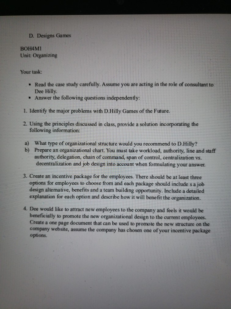 Help me to finish this assignment step by step,