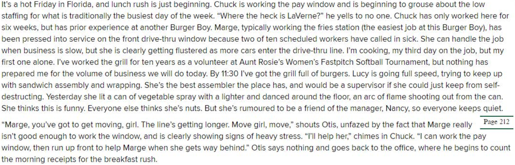 Question Are hours of work a reward? What might