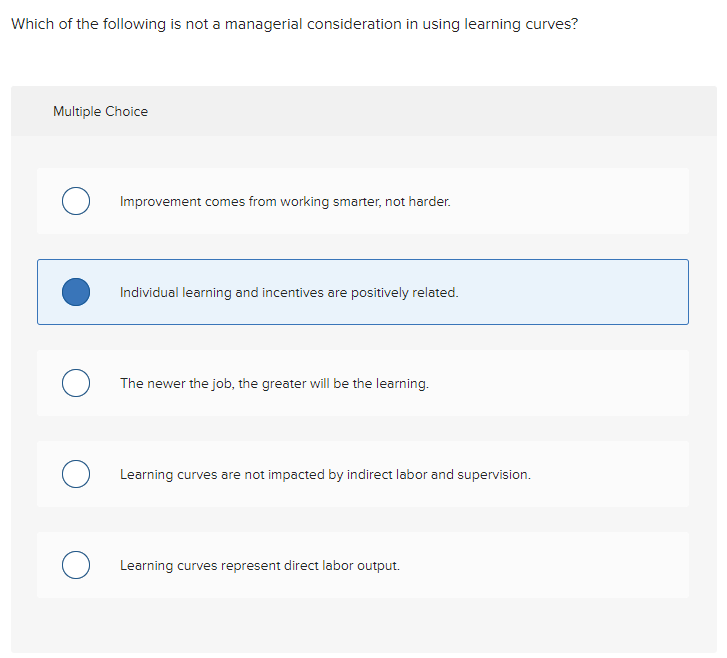 Which of the following is not a managerial
