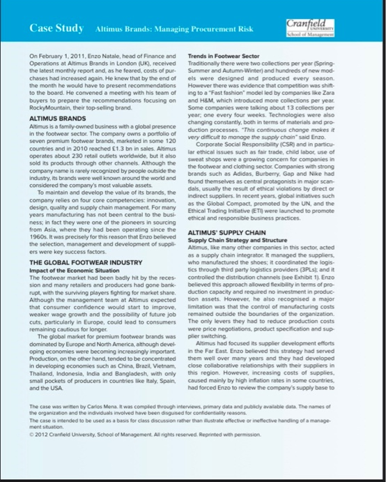 with the case study above can you please help