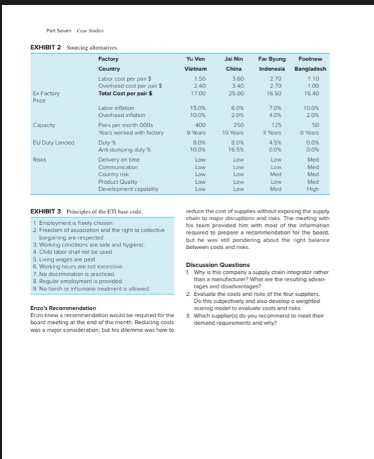 with the case study above can you please help