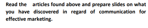 Article 1 Consumer Communication Consumer
