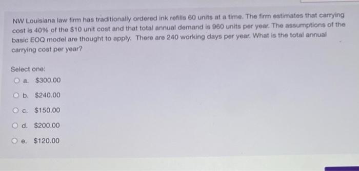 NW Louisiana law firm has traditionally ordered