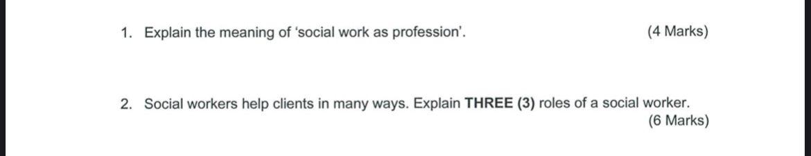 PLEASE ANSSER THIS TWO QUESTION 1. Explain the