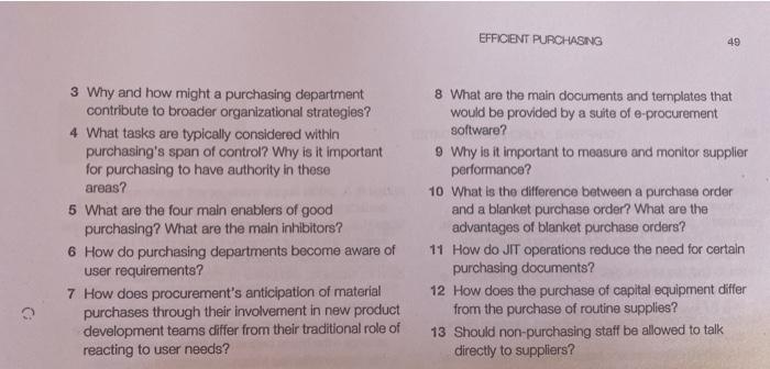 DISCUSSION QUESTIONS 1 Is it true that every