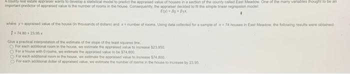 Acorele oppret was to develop a statistical model