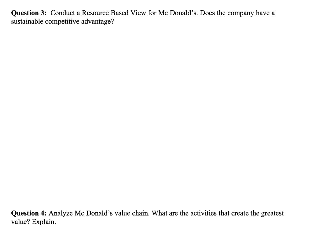 I need help, thanks Question 3: Conduct a