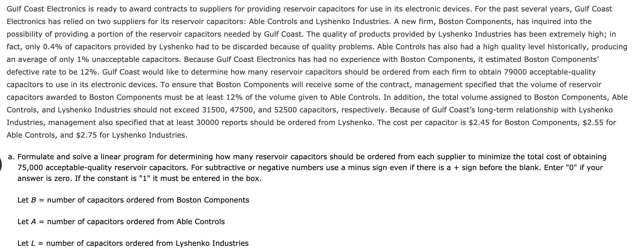 Gulf Coast Electronics is ready to award