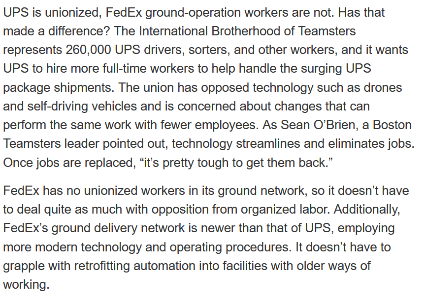 New Technology at UPS Clashes with Outdated Ways