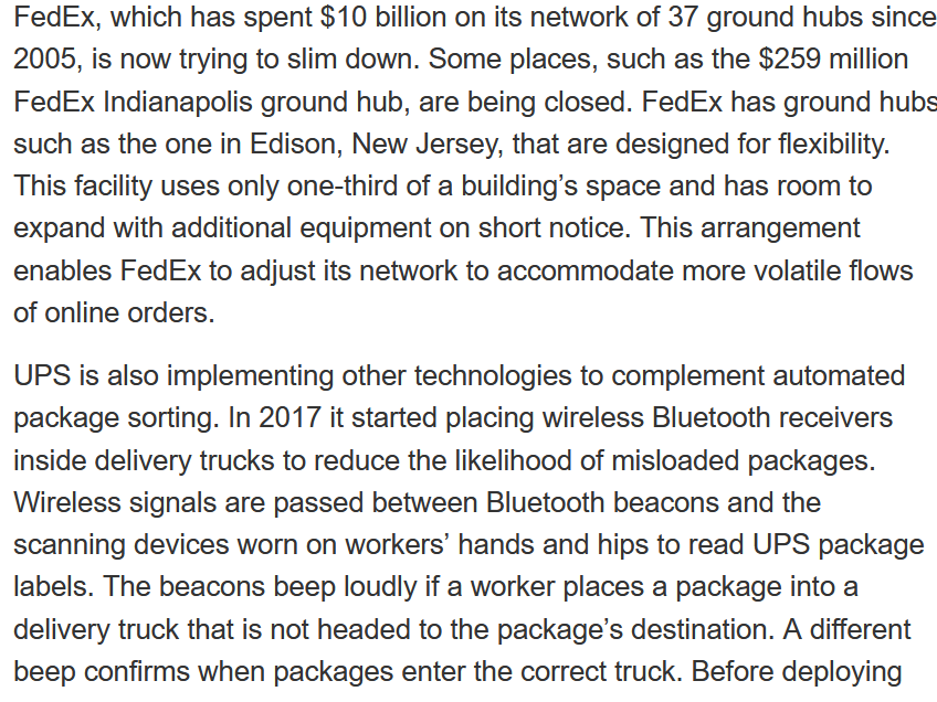 New Technology at UPS Clashes with Outdated Ways