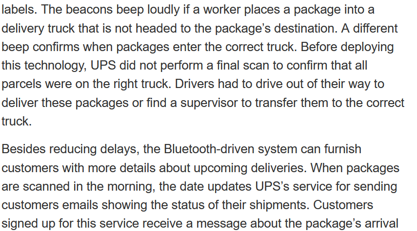 New Technology at UPS Clashes with Outdated Ways