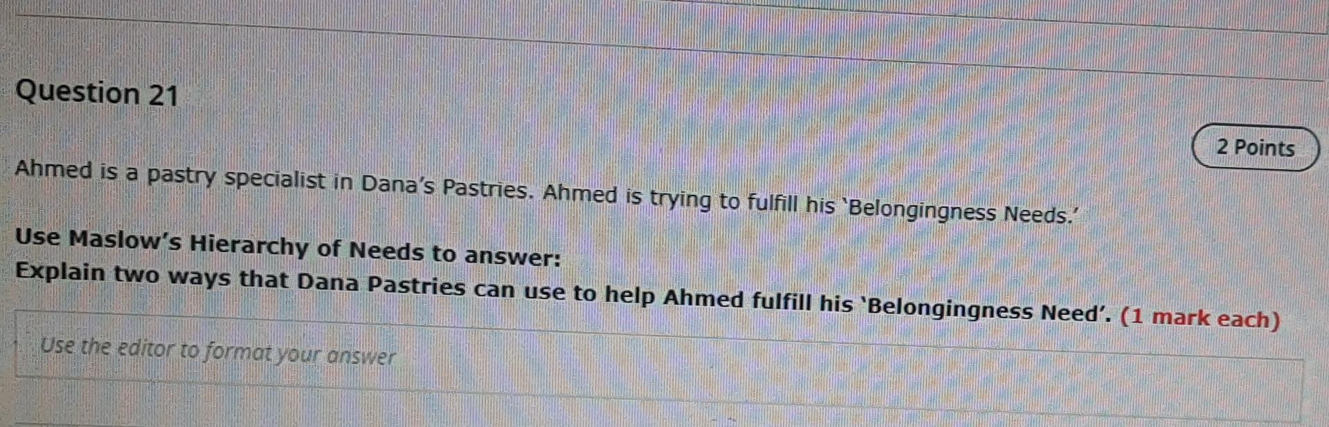 q21 plz ,write short answer , must be short