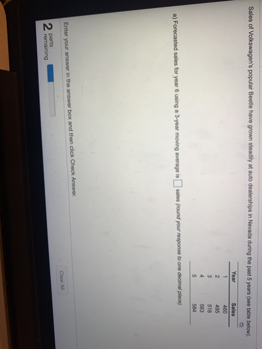 Sales of Volkswagen's popular Beetle have grown