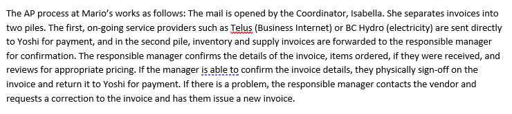 Identify the key people involved in the Accounts